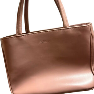 PINK FURLA HANDBAG